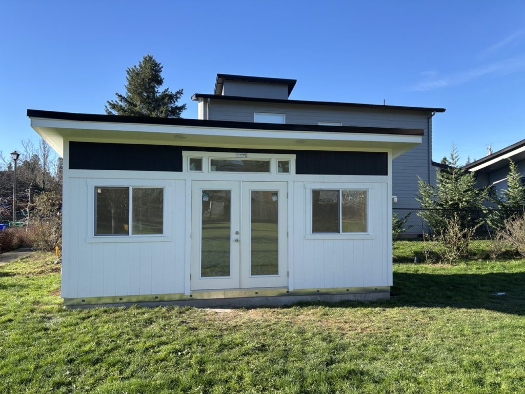 Shed Conversion with Sound Proofing;