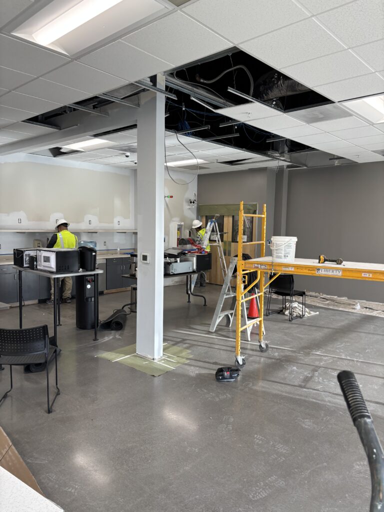 Demo and Ceiling Grid Repair