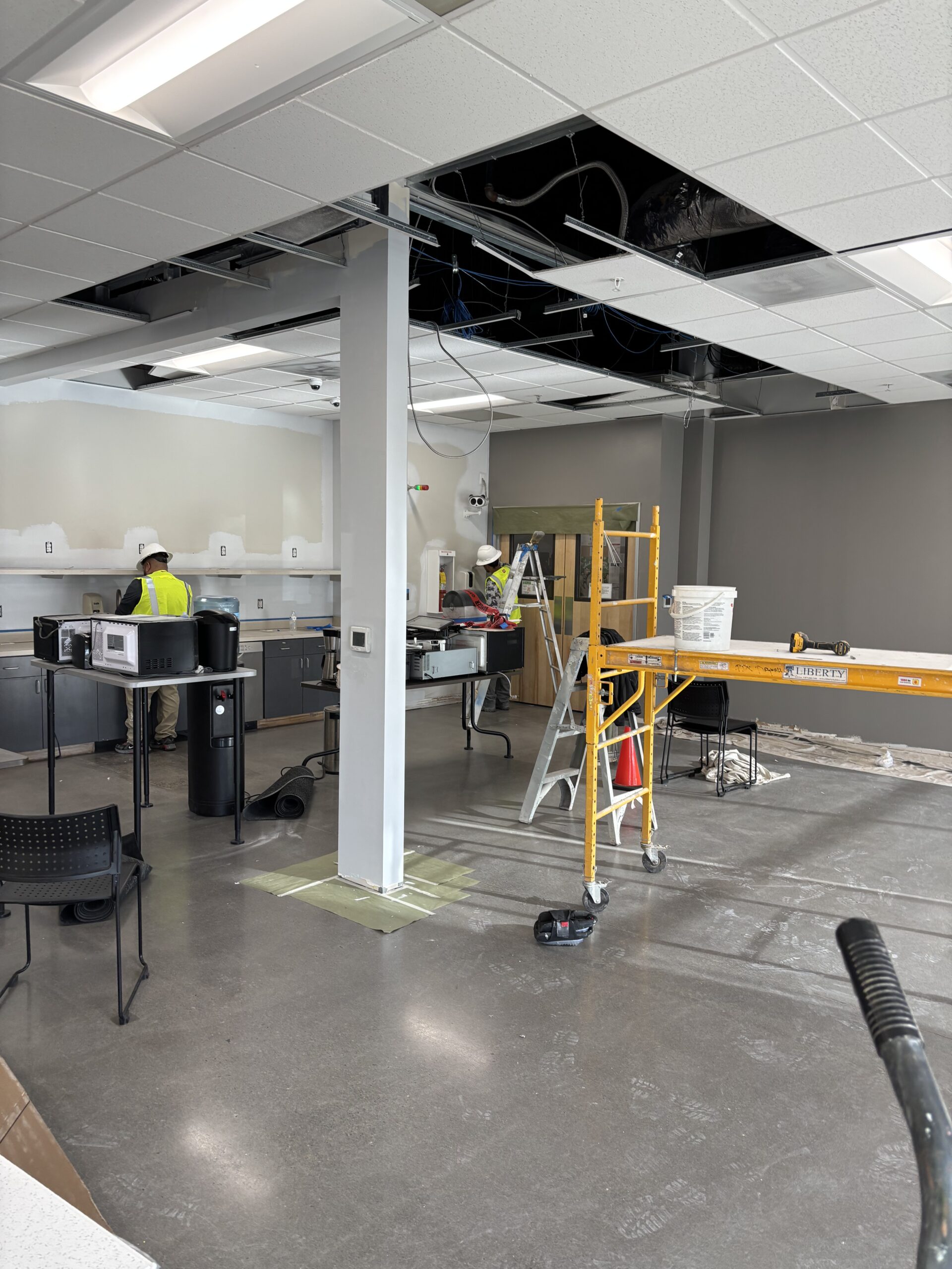 Demo and Ceiling Grid Repair