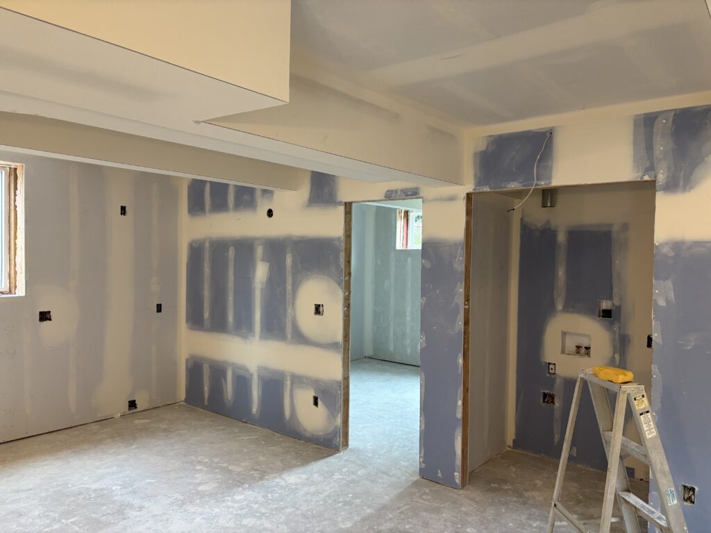 Basement ADU Drywall